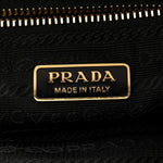 Re-Nylon Saffiano Pouch Black