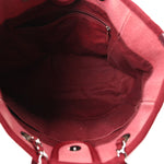 Canvas Small Deauville Tote Red