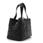 Calfskin Macrocannage Medium Toujours Black
