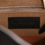 Grainy Calfskin House Check Medium Maidstone Black