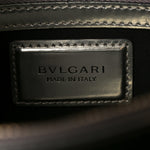 Metallic Calfskin Serpenti Forever Shoulder Bag Silver
