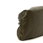 Smooth Butter Calf The Pouch Oversized Clutch Mustard