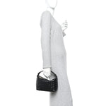 Calfskin Nappa Intrecciato Mini Wallace Black