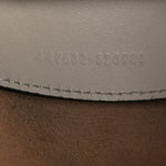 Calfskin Matelasse Small GG Marmont Chain Shoulder Bag White