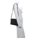 Calfskin Monogram Shadow Duo Messenger Black