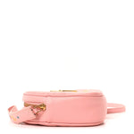 Calfskin Embellished New Wave Love Lock Heart Bag Rose Pomettes