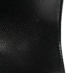 Caviar Quilted Small Messenger Flap Black