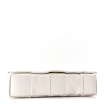 Patent Maxi Intrecciato Cassette Crossbody Bag White