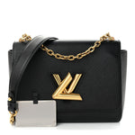 Epi Twist Shoulder Bag MM Black