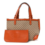 Diamante Small Craft Tote Orange