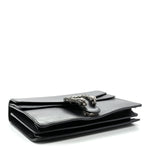 Pebbled Calfskin Small Dionysus Shoulder Bag Black