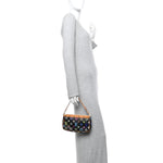Monogram Multicolor Pochette Accessories Black