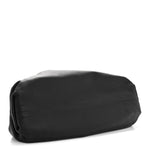 Smooth Butter Calf The Pouch Oversized Clutch Black