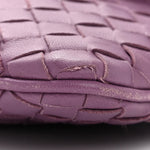 Nappa Intrecciato Flap Crossbody Purple