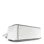 Lambskin Free Rockstud Spike Bowling Bag White