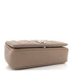Lambskin Quilted Small Lola Bag Camel