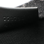 Denim Cuoio Harness GG Monogram Mini Ophidia Tote Bag Black Medium Grey