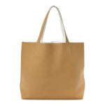 Taurillon Clemence Double Sens 45 Reversible Tote White Sable