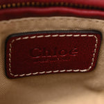 Calfskin Medium Marcie Satchel Stormy Red