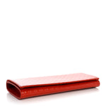 Patent Microguccissima Small Broadway Clutch Red