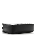 Calfskin Matelasse Monogram Monochrome Lou Camera Bag Black