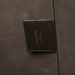 Calfskin Large Shopping Tote Earth
