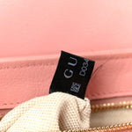 Azalea Calfskin Enamel Matelasse Diagonal Small Torchon GG Marmont Shoulder Bag New Cherry Red Wild Rose