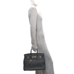 Togo Birkin 35 Black