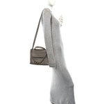 Silky Calfskin Small Ciao Ciao Limestone