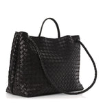 Nappa Intrecciato Large Andiamo Shoulder Bag Fondant