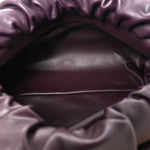 Calfskin The Pouch Chain Grape