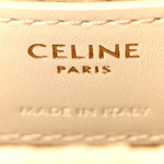 Raffia Effect Claude Chain Shoulder Bag Natural