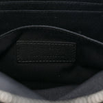 Canvas Monogram Belt Bag Black