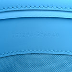 Rubber Effect Monogram GG Crossbody Bag Bright Blue
