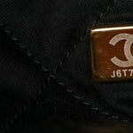 Shiny Calfskin Quilted Large Chanel 22 Black