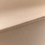 Smooth Calfskin Le Carre Satchel Dark Beige