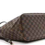 Damier Ebene Neo Neverfull MM Rose Ballerine