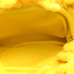 Chenille The Mini Pouch Lemon