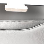 Metallic Chevre Chamkilight Constance 18 Argent