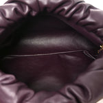 Calfskin The Pouch Chain Grape