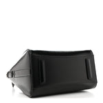 Shiny Lord Calfskin Mini Antigona Black