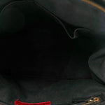 Vitello Rockstud Dome Shopper Black