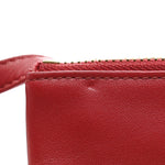 Lambskin Large Trio Crossbody Bag Red