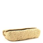 Raffia Monogram Medium Jamie Natural Avorio