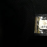 Patent Quilted Large Coco Shine Accordion Flap Black