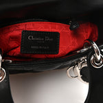 Lambskin Cannage Mini Lady Dior Black