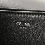 Supple Calfskin Triomphe Medium Besace Black
