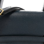 Grained Calfskin Nano Belt Bag Abyss Blue