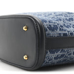 Denim Jacquard Oblique C'est Dior Bucket Bag Blue