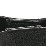 Calfskin Toy Shopping Tote Black